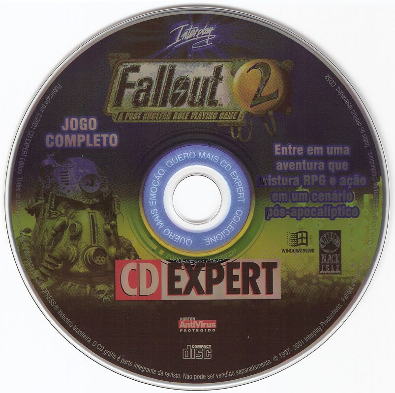 Media for Fallout 2 (Windows) (CD Expert N° 52 covermount)