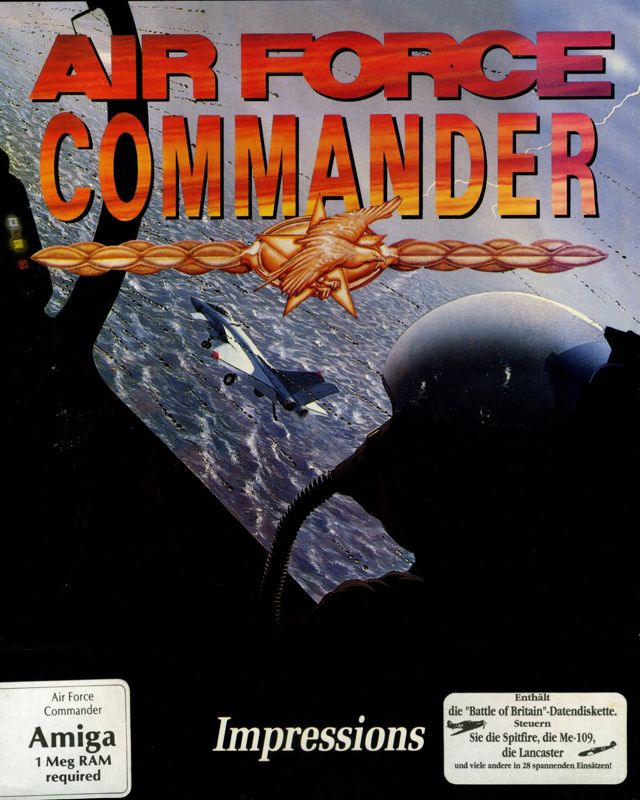Front Cover for Air Force Commander (Amiga)