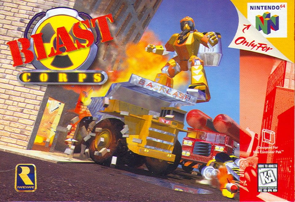 Front Cover for Blast Corps (Nintendo 64)