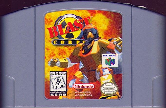 Media for Blast Corps (Nintendo 64)
