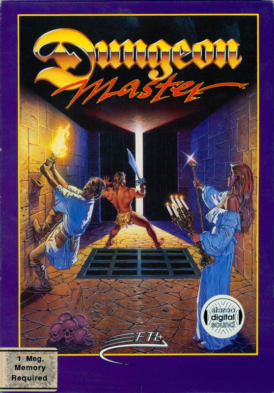 Front Cover for Dungeon Master (Amiga)