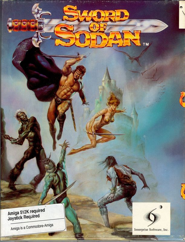 Front Cover for Sword of Sodan (Amiga)