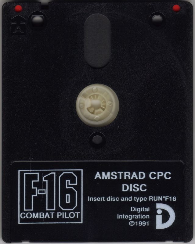 Media for F-16 Combat Pilot (Amstrad CPC)