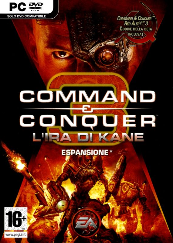 Front Cover for Command & Conquer 3: Kane's Wrath (Windows)