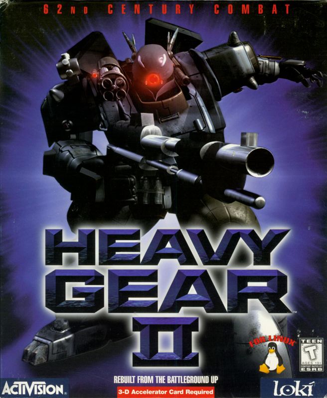 Front Cover for Heavy Gear II (Linux)
