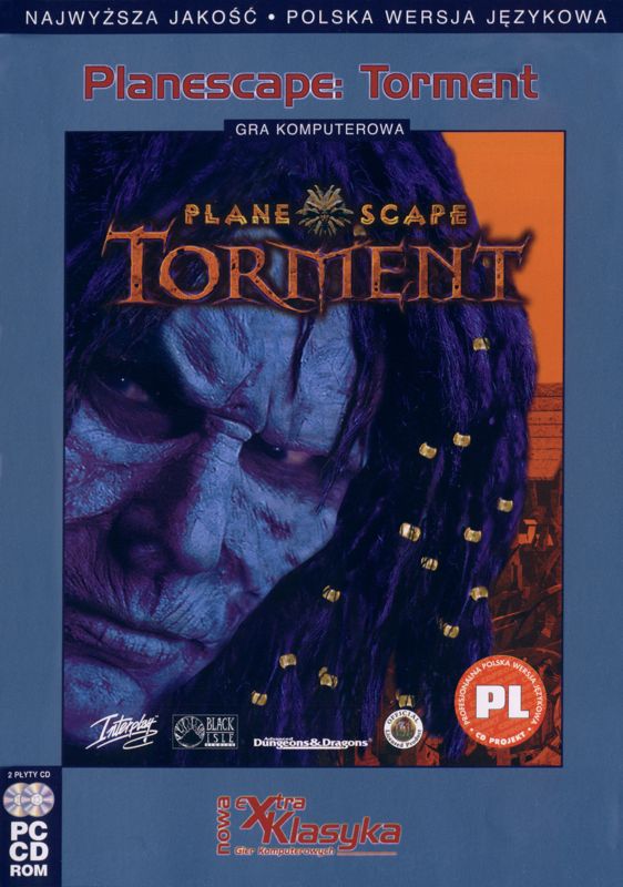Front Cover for Planescape: Torment (Windows) (Nowa eXtra Klasyka release)