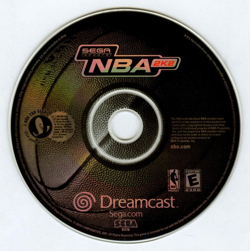 Media for NBA 2K2 (Dreamcast)