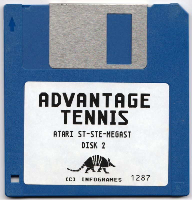 Media for Advantage Tennis (Atari ST): Disk 2