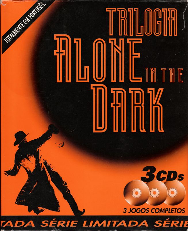 Front Cover for Alone in the Dark: The Trilogy 1+2+3 (DOS)