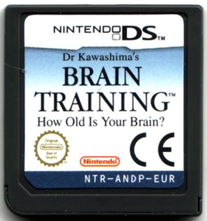 Media for Brain Age: Train Your Brain in Minutes a Day! (Nintendo DS)