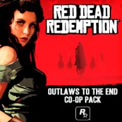Front Cover for Red Dead Redemption: Outlaws to the End Co-Op Pack (PlayStation 3) (PSN release)