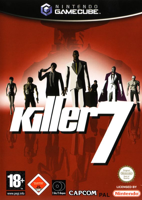 Front Cover for Killer7 (GameCube)