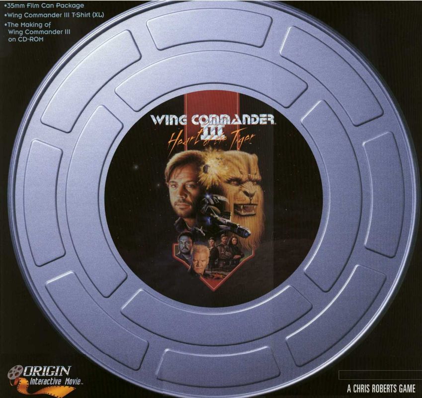 Front Cover for Wing Commander III: Heart of the Tiger (Premiere Pack) (DOS)