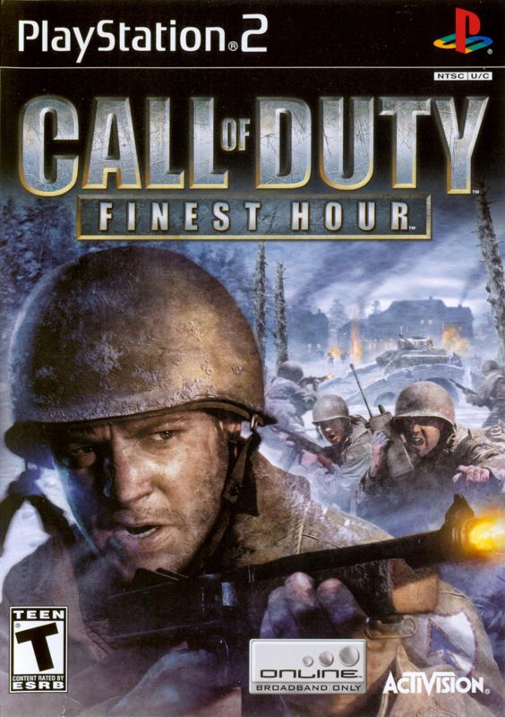 Front Cover for Call of Duty: Finest Hour (PlayStation 2)