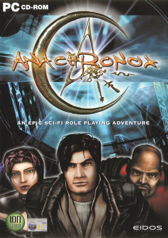 Front Cover for Anachronox (Windows)