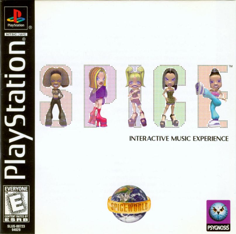 Front Cover for Spice World (PlayStation)
