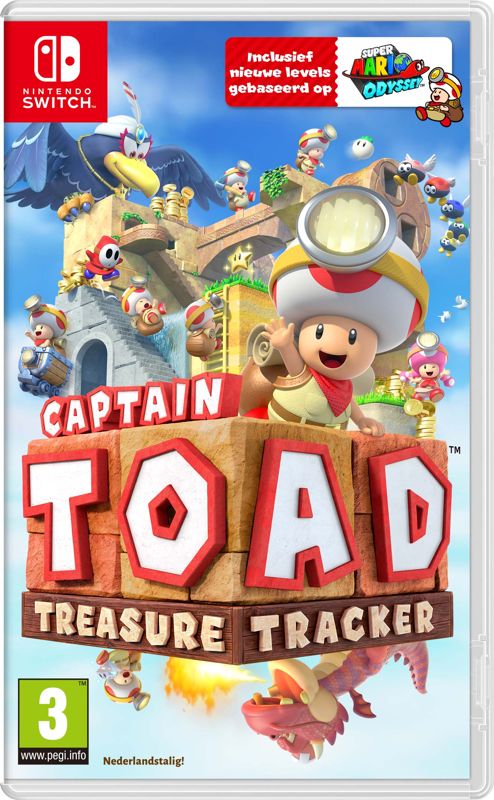 Front Cover for Captain Toad: Treasure Tracker (Nintendo Switch) (download release)