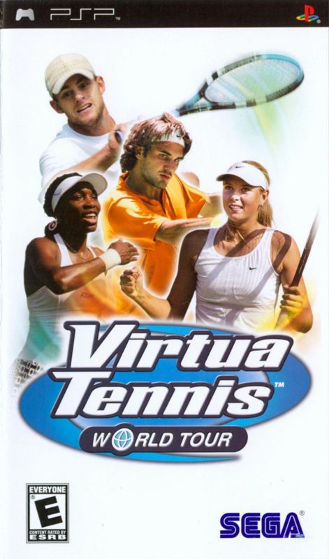 Front Cover for Virtua Tennis: World Tour (PSP)