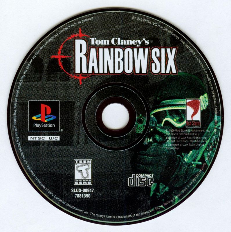 Media for Tom Clancy's Rainbow Six (PlayStation)