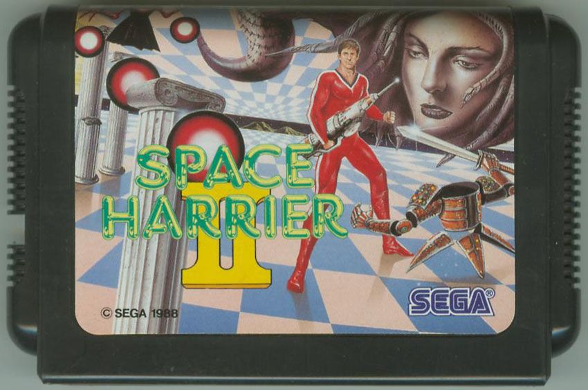 Media for Space Harrier II (Genesis)
