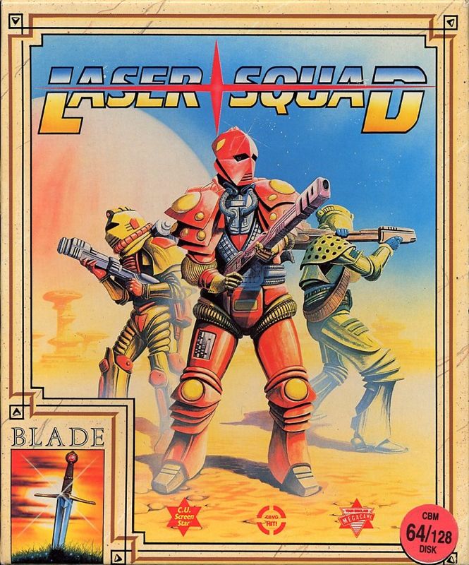 Front Cover for Laser Squad (Commodore 64)