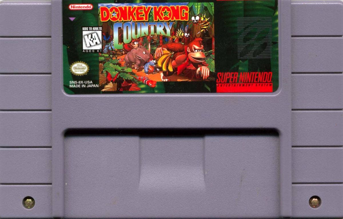 Media for Donkey Kong Country (SNES)