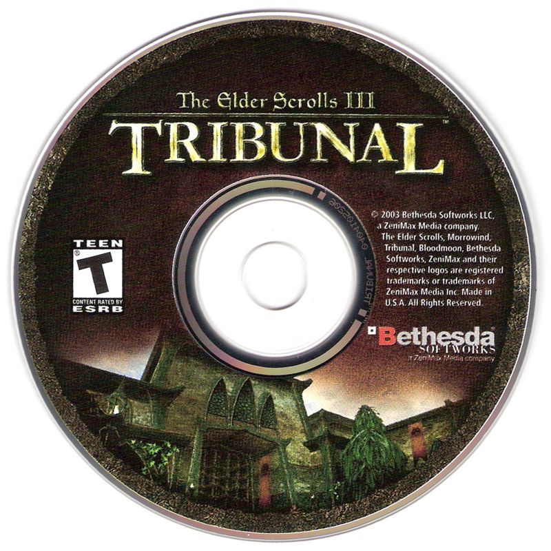 Media for The Elder Scrolls III: Morrowind - Game of the Year Edition (Windows): Tribunal Disc