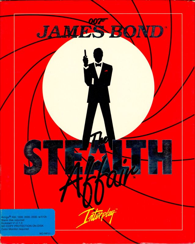 Front Cover for 007: James Bond - The Stealth Affair (Amiga)