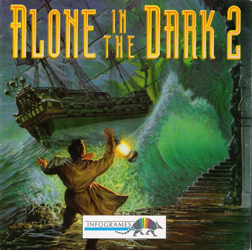 Other for Alone in the Dark: The Trilogy 1+2+3 (DOS): Jewel Case - Alone in the Dark 2 - Front