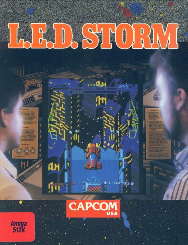 Front Cover for L.E.D. Storm (Amiga)