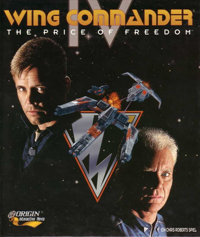 Front Cover for Wing Commander IV: The Price of Freedom (DOS)