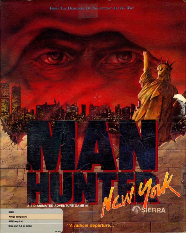 Front Cover for Manhunter: New York (Amiga)