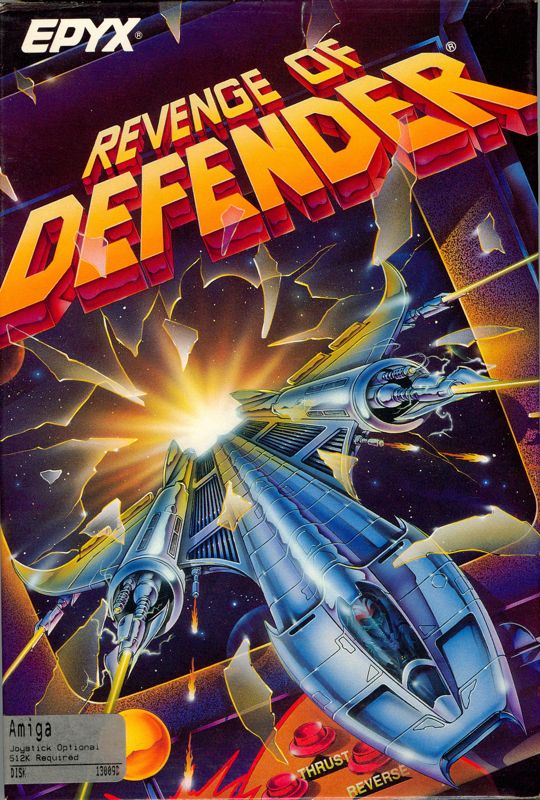 Front Cover for Revenge of Defender (Amiga)