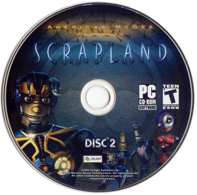 Media for American McGee presents Scrapland (Windows): Disc 2