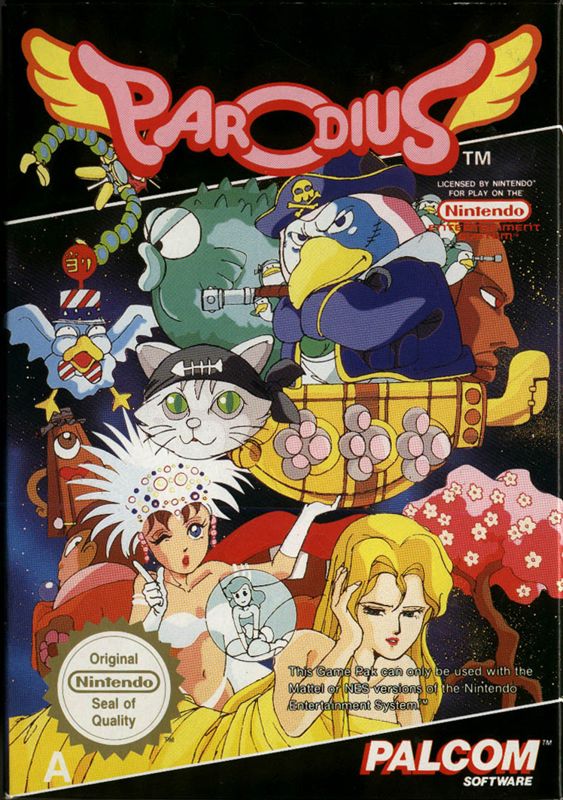Front Cover for Parodius (NES)