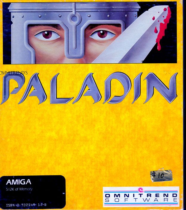 Front Cover for Paladin (Amiga)
