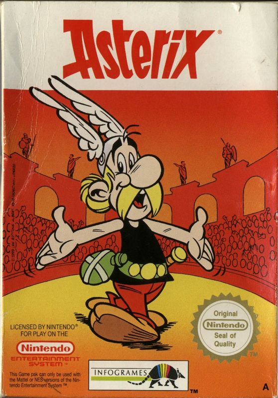 Front Cover for Astérix (NES)