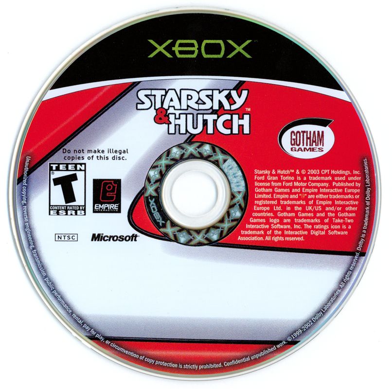 Media for Starsky & Hutch (Xbox)