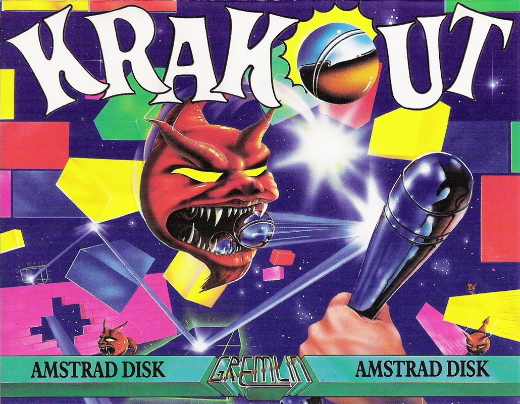 Front Cover for Krakout (Amstrad CPC)