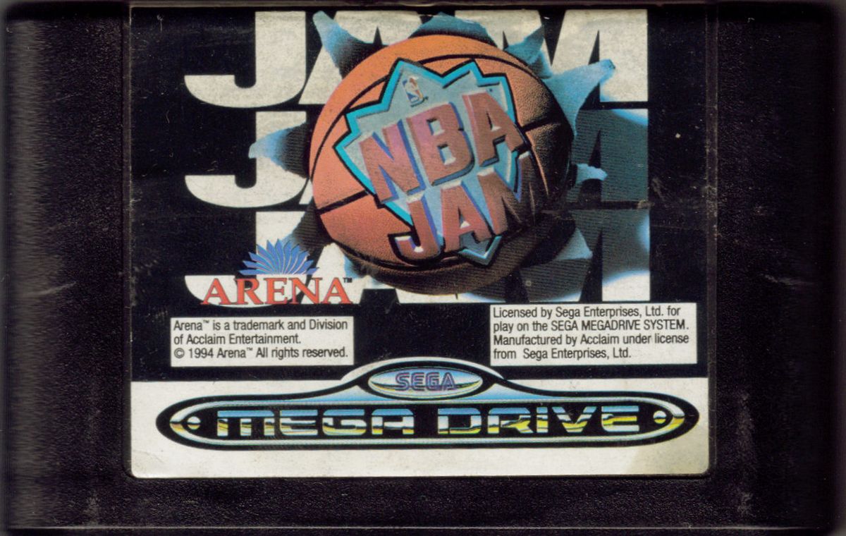 Front Cover for NBA Jam (Genesis)