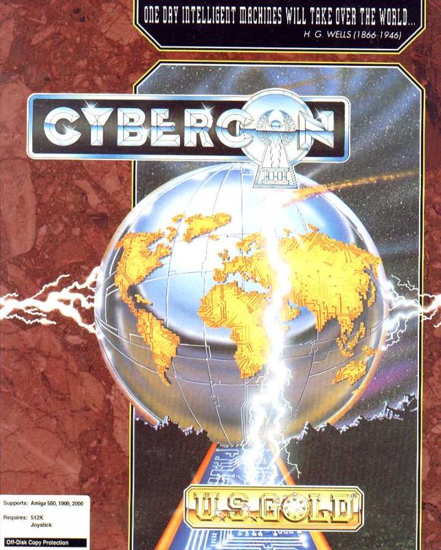 Front Cover for Cybercon III (Amiga)