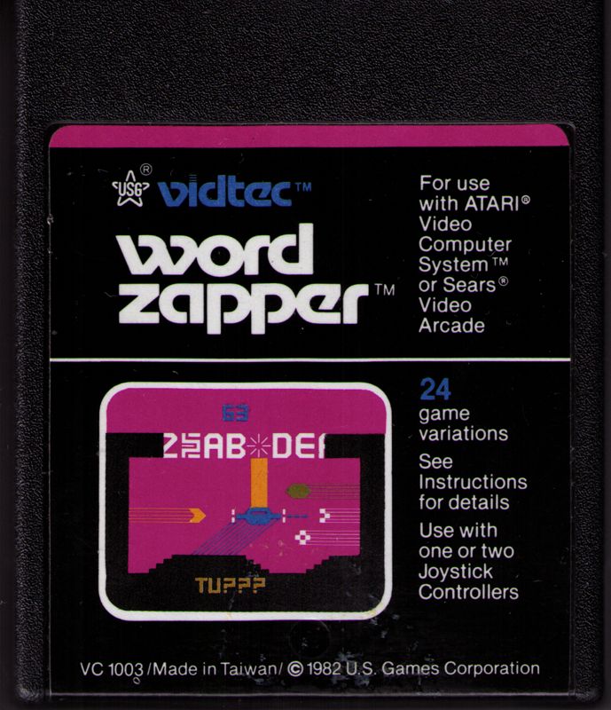 Media for Word Zapper (Atari 2600)