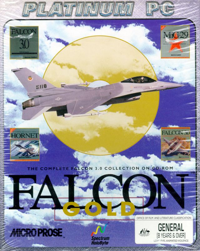 Front Cover for Falcon Gold (DOS) (Platinum PC release)