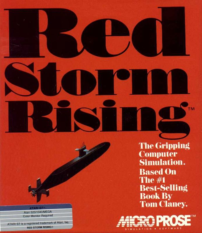 Front Cover for Red Storm Rising (Atari ST)