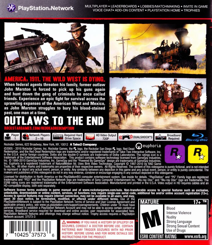 Red Dead Redemption cover or material -