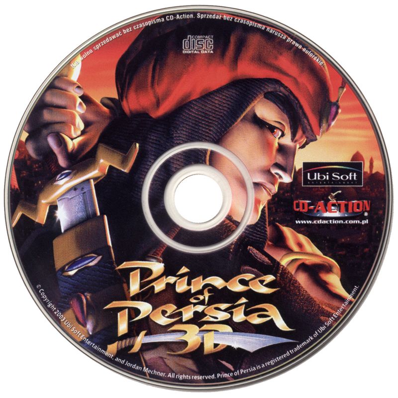 Media for Prince of Persia 3D (Windows) (Bundled with CD-Action magazine #10/2003)