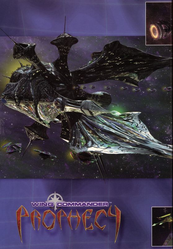 Inside Cover for Wing Commander: Prophecy (Windows): Left Flap