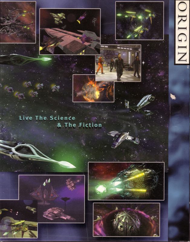 Inside Cover for Wing Commander: Prophecy (Windows): Right Flap