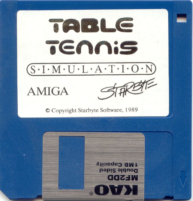 Media for Table Tennis Simulation (Amiga)