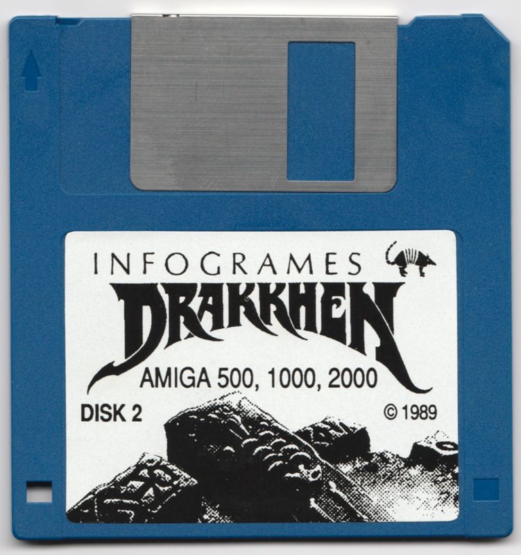Media for Drakkhen (Amiga): Disk 2/2